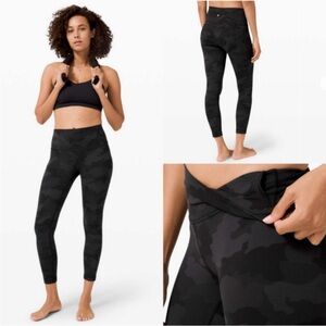 NEW Lululemon Wunder Under High-Rise Tight 25" Luxtreme Heritage 365 Camo size 8